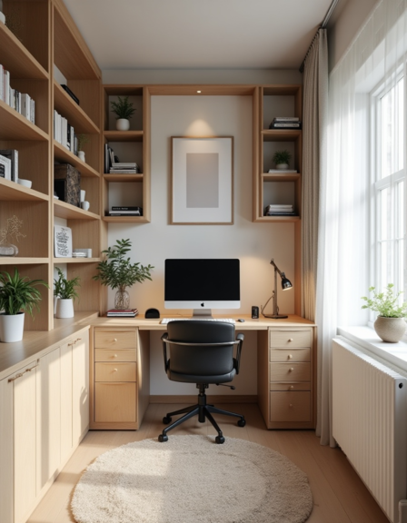 Produtividade em Presidente Prudente, Transforme Seu Home Office com Móveis Planejados.