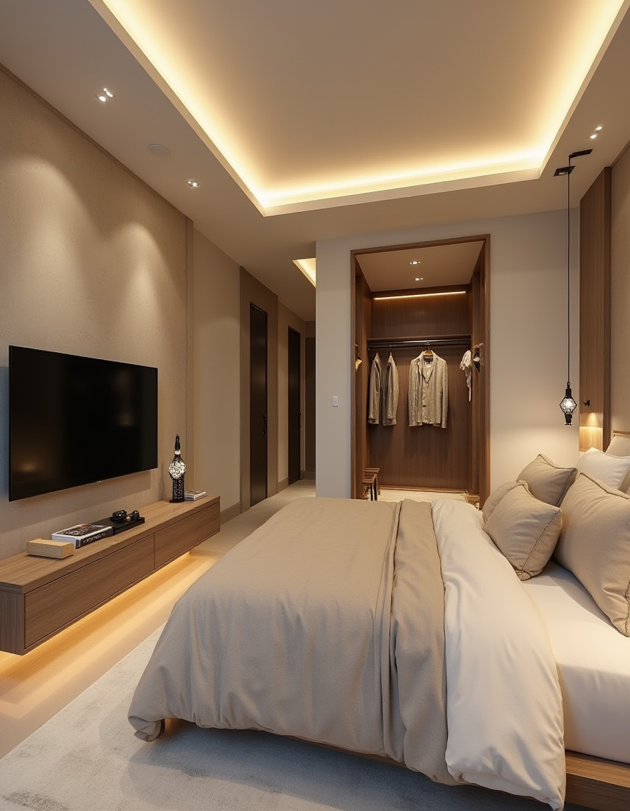 Transforme seu dormitório de casal em Alphaville em um refúgio de luxo e conforto! A Casa Finna apresenta 7 ideias exclusivas de móveis planejados para o seu santuário particular.