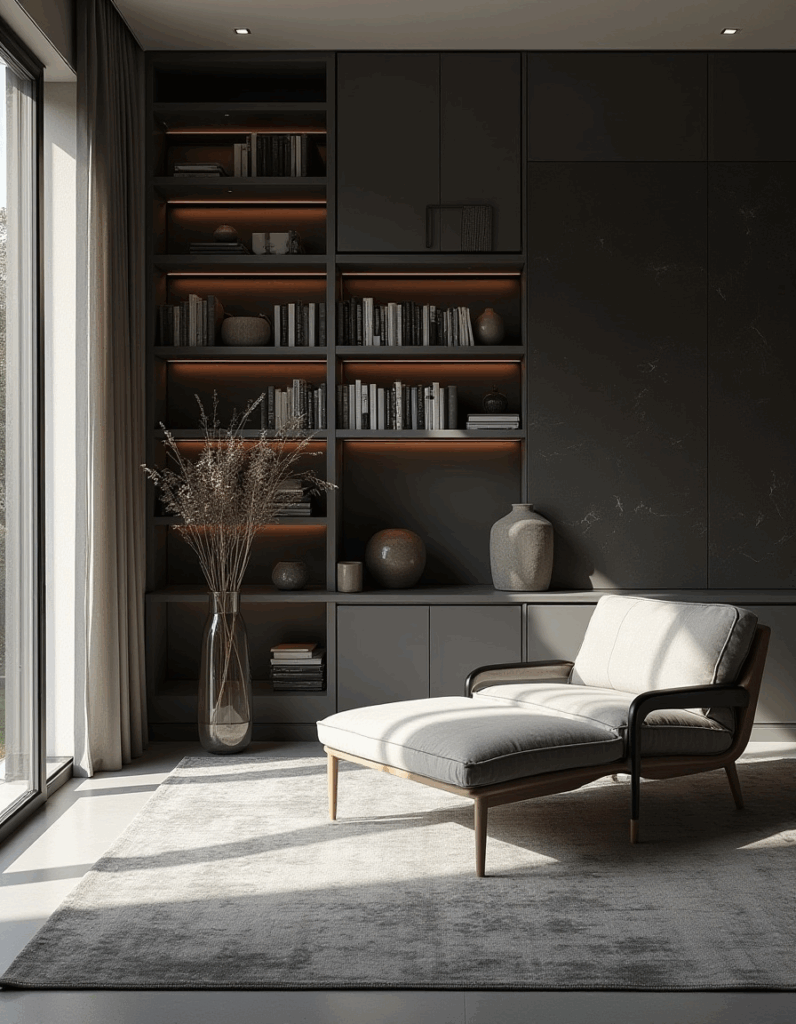 Apartamento pequeno transformado em um lar funcional e elegante com móveis multiuso da Casa Finna.