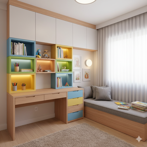 Quarto Infantil Planejado Presidente Prudente: Criatividade e Segurança
